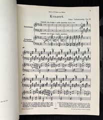 Tchaikovsky Piano Concerto No. 1 Peters Edition 3775 – Leipzig GDR – Immaculate