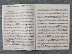Sonata For 2 Pianists St Bass Parts 1,2 & 3 Claude Bolling 1992