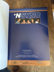 NSync: « Piano Vocal Chords Music Book » Pre-Owned 1998 NICE!