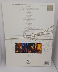 Coldplay Live 2003 Songs Arranged For Voice, Includes Lyrics & Chord Symbols