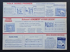 Schaum Patriotic Primer 1972 Piano Organ A Very Easy Sheet Music Book USA SELLER