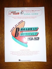 EZ PLAY Songbook #319 Broadway Musicals Show by Show 1950 – 1959