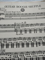 Vtg Suite Guitar Boogie Shuffle Guitar Solo Piano Sheet Music Rare Solos