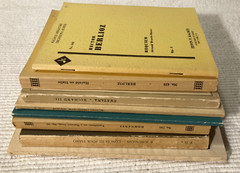 Lot 8 miniature symphony score books, Kodaly Berlioz Smetana Glazunov Schumann