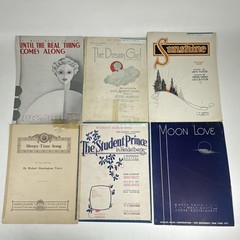 Vintage 1920&rsquo;s-1950&rsquo;s Large Sheet Music Lot Of 115 (1)