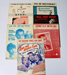 Vintage Sheet Music- Frank Sinatra Classics- James Jimmy Van Heusen, Sammy Cahn
