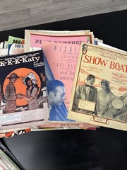 1910s-1950s Sheet Music Lot ~14 Pounds Hello Dolly Over There Beethoven Invest