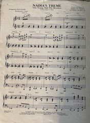 Vintage NADIA&rsquo;S THEME Dan Coates Piano Solo (The Young and the Restless) 1976