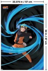 Naruto Shippuden – Naruto Uzumaki Wall Poster, 34L » x 22.4W », Unframed Version