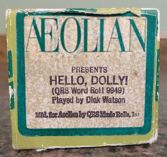 AEOLIAN QRS Word Player Piano Rolls PICK FROM LIST – ASSORTED TITLES ALL TESTED