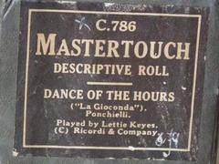 *Antique Player Piano Roll – Music Roll – “Dance of The Hours”- SALE! SALE! SALE