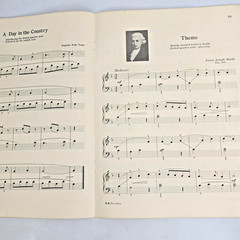 Bernice Frost The Adult At The Piano Book Two Folk Music Instruction 1950 Vtg