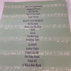 Hal Leonard Disney Movie Favorites Piano Accompaniment Instrumental Solo
