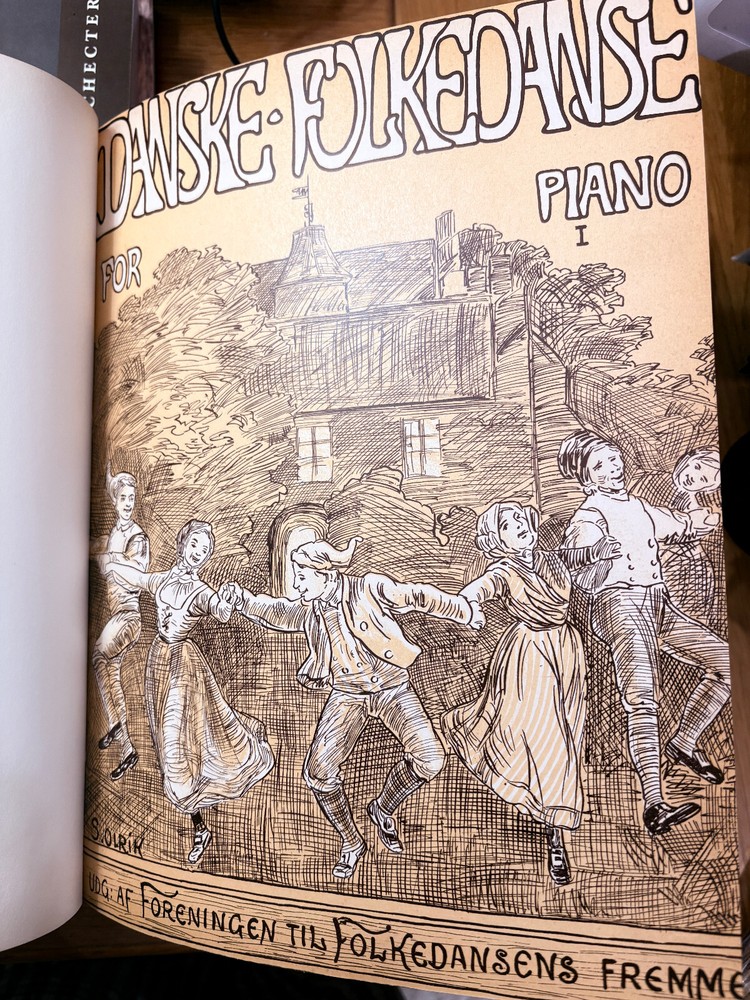 Danish Folk Dance Tunes for the Piano (3 volumes bound in 1 book)