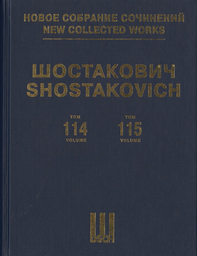Shostakovich New Collected Works Vols. 114-115 DSCH – Piano Compositions
