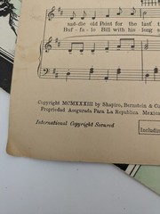 Lot of 10 Vintage Piano Sheet Music 1930s 40s 50s Mixed Genre Ephemera