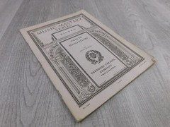 Music Mastery Series Bilbro 12 Piano Etudes Young Students 1926 VTG Sheet Music