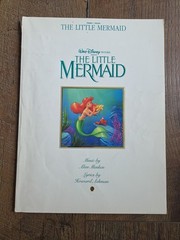 1989 The Little Mermaid Sheet Music Piano Vocal Guitar Songbook/Hal Leonard
