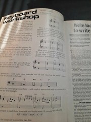 Sheet Music Magazine Aug/Sept 1981 Vol 5 6 Standard Piano Guitar Study VG