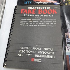 Greatest Hits 1980s Guitar Piano Songbook Lot Tablature MTV Journey Jackson MORE