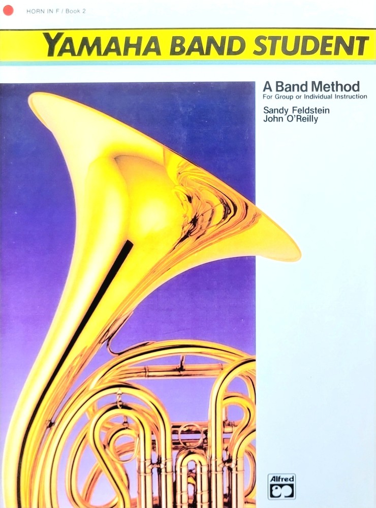 Yamaha Band Student Horn in F Book 2