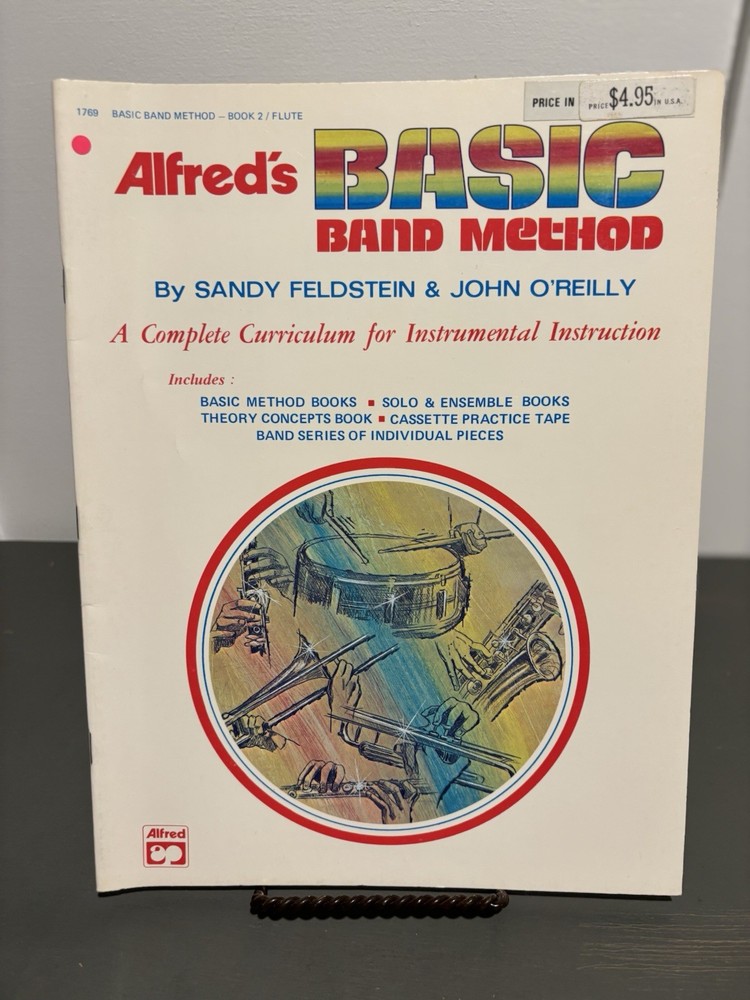 Alfred Basic Band Method Book 2 for Flute Concert Band Method Book