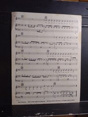 CHASE Sheet Music Get It On Piano Guitar Lyrics 1971 Good Condition