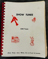 Show Tunes 1100 Tunes Chords, Bridge, Lyrics, Melody Line circa 1950-60 VTG