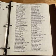 The Tune Book Songs by Yohann Anderson Compiled by Songs and Creations Inc, 1987