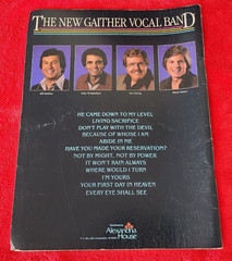 1981 The New GAITHER VOCAL BAND SONGBOOK Vocal Solo / Piano Edition pb 12 Gospel