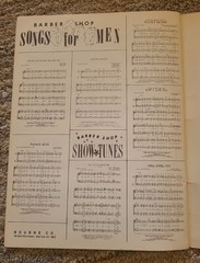 Bourne Barbershop Blockbusters~Bourne Co~1970~Quartet~Songs Sheet Music~