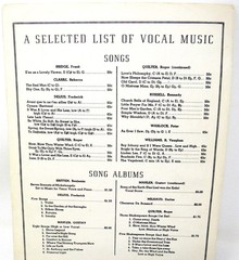 Quiet Song Sheet Music 1926 in Db Eb Sanderson Dickerson Poem US Seller