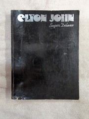 Vintage Elton John Super Deluxe Songbook 1977 Dick James Music