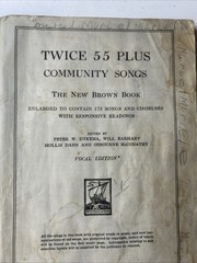 Twice 55 Plus Community Songs Sheet Music Book, C. C. Birchard & Co