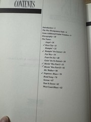 Wes Montgomery, Transcribed Scores, Songbook