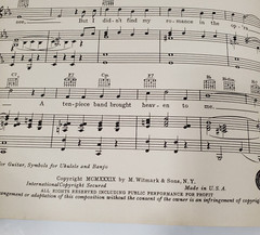 Concert In The Park by Guy Lombardo M. Witmark & Sons 1939 Sheet Music VTG