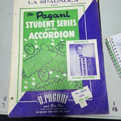 Vtg 1950&rsquo;s Accordion Pagani Student Series Music Lot of 5 Frank Gaviani Waltzes