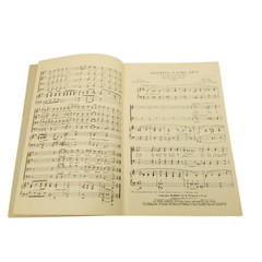 Witmark Collection Sacred Male Quartets Sheet Music Song Book 1951