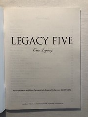 Signed Legacy Five: Heroes of the Faith Songbook (Piano/Vocal/Guitar)