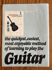 Vtg. 1959 Alfred’s Basic Guitar Method Instruction Music Book 2 With Chord Guide
