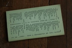 Let&rsquo;s Sing Together Antique Green Geneva Folk Gospel Christian Song Book 50&rsquo;s