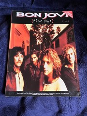 BON JOVI – THESE DAYS GUITAR TAB EDITION & ROCK SCORE – PIANO, VOCAL, GUITAR