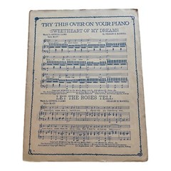 Neath The Pines of Vermont Sheet Music Florence Rayfield Horace Strouse 1904