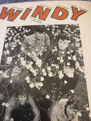 Vintage 1967 Windy Sheet Music The Association Ruthann Friedman Pop Folk Hit
