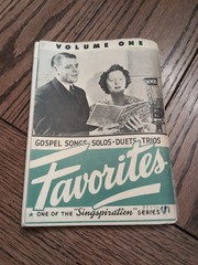 Singspiration Gospel Favorites Vol 1 Songbook 1943 Smith Solo Duet Trio Group