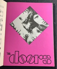 THE DOORS Songbook for 1st LP orig 1967 Nipper Music w/ lots of great pictures