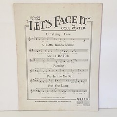 Vintage 1940 Sleepy Lagoon Sheet Music