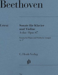 Sonata for Piano and Violin in A Major Op. 47 (Kreutzer-Sonata)
