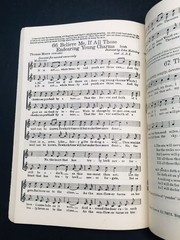 VTG 1940 SINGING AMERICA Songbook Chorus CC Birchard & Co 6×9