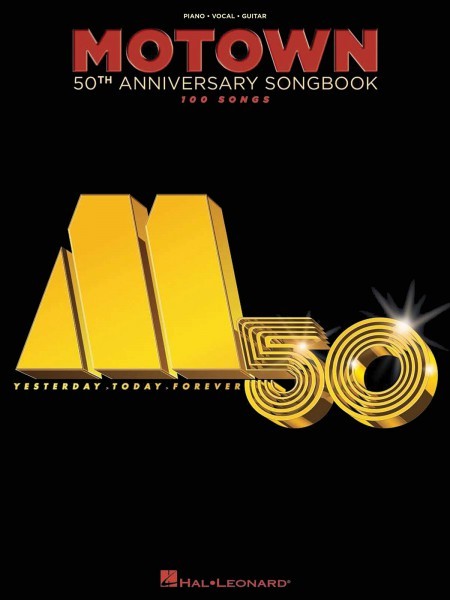 Motown 50th Anniversary Songbook Sheet Music Piano Vocal Guitar Book 000311833